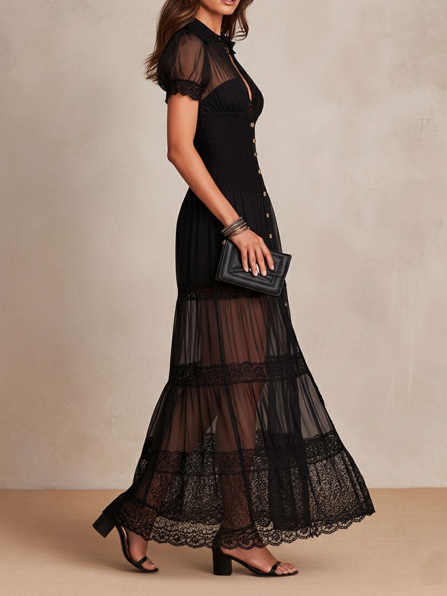 Talliora - Soft-Touch Boho Maxi Dress
