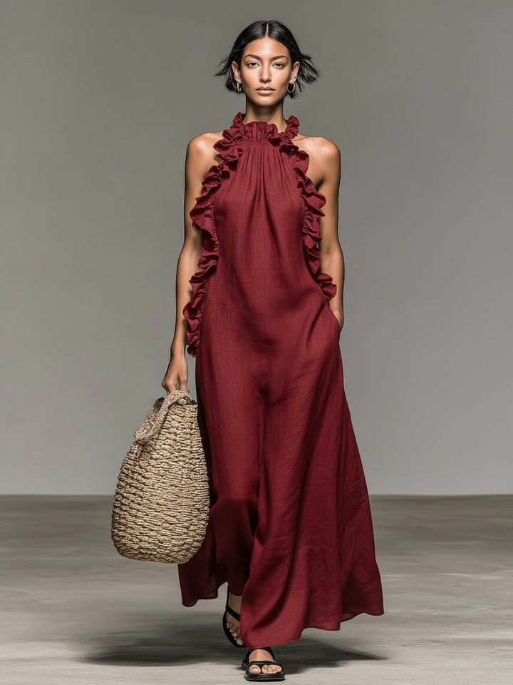 Vionessa - Soft-Touch Maxi Dress